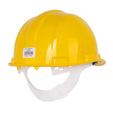 Casco de seguridad, color amarillo, Pretul, de polietileno