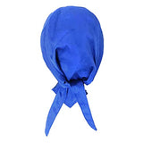 Gorras de Soldadura Tipo Bandana Cabeza Ajustable Soldadores Protectores Anti Escaldado Sombrero, Capuchas Azules