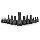 Juego de puntas de impacto brocas Torx de seguridad | 13 piezas | NEIKO 10282B