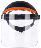 Pantalla Facial Anti-Salpicaduras - Protección Facial de Seguridad Industrial Pantalla Facial Transparente Aislamiento Cubierta de Cara Completa Sombrero Protector Casco con Visera Transparente