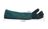 Guantes de soldador, for guantes de trabajo for hombres y mujeres for jardinería, alta temperatura y guantes de fuego de fuego for hombres y mujeres, guantes de trabajo de seguridad, guantes de tr