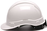 Casco Seguridad  Gorro duro estilo casquillo, suspensión de trinquete de 4 puntos, color blanco