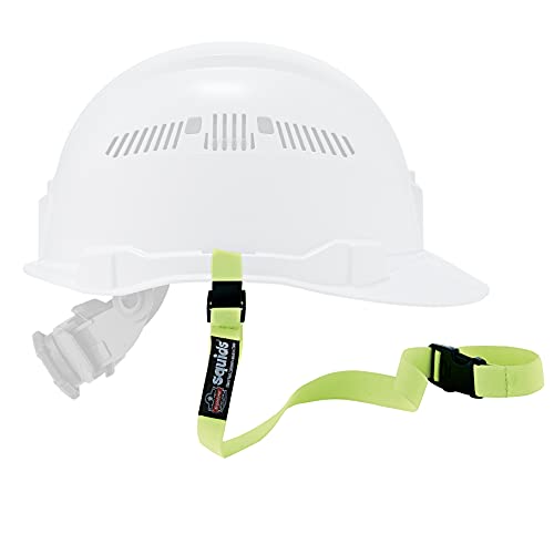 Cordón elástico para Sombrero con Hebilla, Color Blanco, estándar (Paquete de 6)