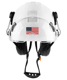 GREEN DEVIL Unisex-Adulto Casco De Seguridad Casco Duro Con Visera Y Protección Para Los Oídos Casco De Trabajo De Abs Ventilado, Liviano Y Ajustable Para Hombres Y Mujeres Suspensión De 6 Puntos Aprobado