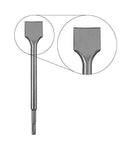 kwb 247190 - Juego de cincel puntiagudo, SDS Plus, longitud: 250 mm, para trabajos de demolición en hormigón y solado