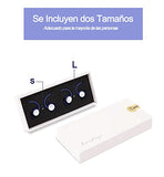 Tapones para los oídos con cancelación de ruido, tapones para los oídos para dormir, tapones para los oídos de silicona lavables, tapones para los oídos con cancelación de ruido de silicona reutilizables y respetuosos con la piel, 2 pares de tapones para