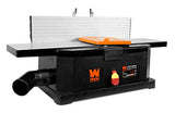 WEN 6559 6 pulgadas 10 Amp con cable Benchtop Jointer con bolsa de filtro y escala de profundidad