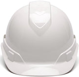 Casco Seguridad  Gorro duro estilo casquillo, suspensión de trinquete de 4 puntos, color blanco