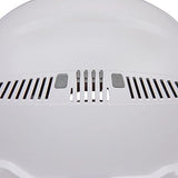 Casco Duro, Ligero, Estilo de ala Completa ventilada, Acolchado, autoabsorbente, Resistente al Olor, Color Blanco