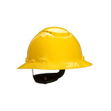 Sombrero duro de ala completa H-802V-UV, suspensión amarilla de trinquete de 4 puntos, ventilado, con Uvicator