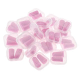 yotijay Paquete de 40 tapones de esponja desechables , protectores auditivos, tapones para los oídos con ruido , Rosado