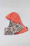 Capucha de soldadura de estilo coreano, gorro de soldador fabricado en Corea, 100% algodón coreano de alta calidad, cobertura de cabeza y cuello para soldadura/calibre/molienda (pequeño, coral)
