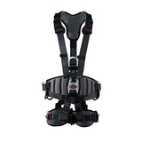 SOB - Arnés de escalada de grosor de cuerpo completo, arneses de montañismo, escalada en roca para escalada en roca, rapel, espeleología, árbol, proteger la cintura, cinturones de seguridad para rescatar el trabajo