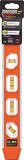 Johnson Level & Tool 1421-1200 Magnetic Aluminum Reinforced Torpedo Level, 12", Red, 1 Level