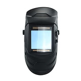 Cascos de soldadura Pantalla de visualización grande alimentada por energía solar Atenuación automática Sensor de 4 arcos Equipo de protección Capucha de soldador para moler