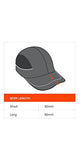 Gorra de Seguridad con iluminación de ala LED, Estilo Sombrero de béisbol, ala Corta, Skullerz 8960, Azul Marino