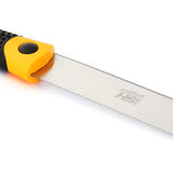 STEELHEAD 6.8-Inch (170mm) Ryoba Double Edge Japanese Pull Saw, High-Quality Japanese SK Steel, 22TPI & 13TPI Flexible Blade, Woodworking, Soft & Hardwoods, Push-Button Blade Change, USA-Based Support