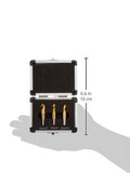 Neiko 10050A HSCO - Juego de brocas para soldadura puntual (3 piezas, revestimiento de titanio)