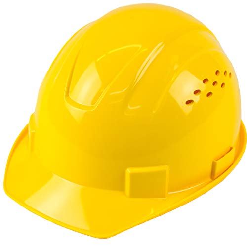 Casco de seguridad con suspensión de carraca de 4 puntos