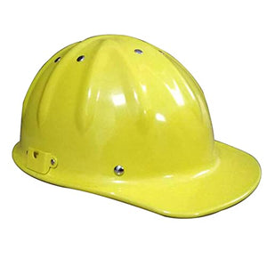 Cascos de Seguridad Industrial Rígido de Aluminio,Circunferencia de la Cabeza Ajustable Ligero Y Cómodo Casco de Protección/Yellow / 1 PCS