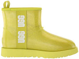 UGG Botines clásicos transparentes para mujer, Sulfur, 7 US