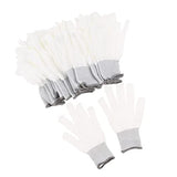 DYNWAVE Guantes Antiestáticos/Antideslizantes con Revestimiento Antiestático/Antideslizante, 10 Pares de Guantes de L, L