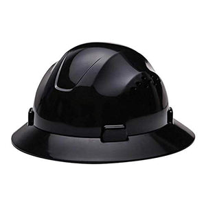 Casco seguridad  Aumente El Diseño de Ventilación del Casco Estándar ANSI del Casco de ala Grande de 40 Mm En Ambos Lados Material de FRP Absorción de Impactos de 4 Puntos Obras de Construcción de Moda