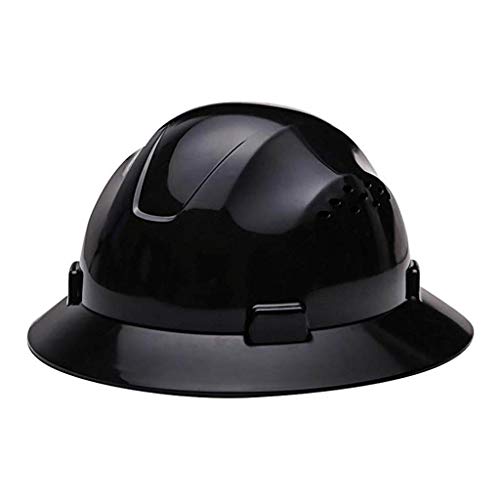Casco seguridad  Aumente El Diseño de Ventilación del Casco Estándar ANSI del Casco de ala Grande de 40 Mm En Ambos Lados Material de FRP Absorción de Impactos de 4 Puntos Obras de Construcción de Moda