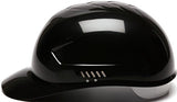 Gorra de seguridad con bloqueo deslizante de 4 puntos, color negro