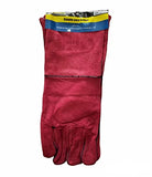 Guantes de Soldador de  Seguridad para Soldar 14" Puño Largo Ultraa Comodos
