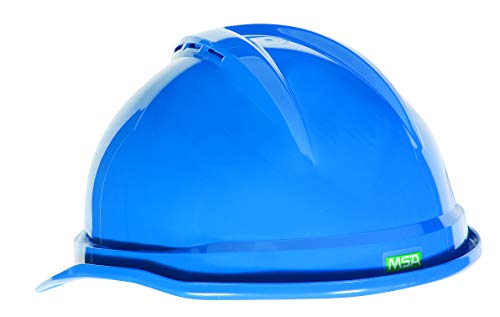 Casco de Seguridad Sombrero rígido estilo tapa ranurada, capacidad, volumen, polietileno, estándar, azul