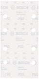 Bosch 2609256A82 Home and Garden - Juego de 10 hojas de lija para lijadoras orbitales (93 x 185 cm, 80 unidades)