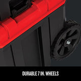 CRAFTSMAN VERSASTACK CMST17835 - Caja de herramientas rodantes con ruedas, bloqueable, color rojo, 20 pulgadas