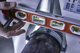 Johnson Level & Tool 1421-1200 Magnetic Aluminum Reinforced Torpedo Level, 12", Red, 1 Level