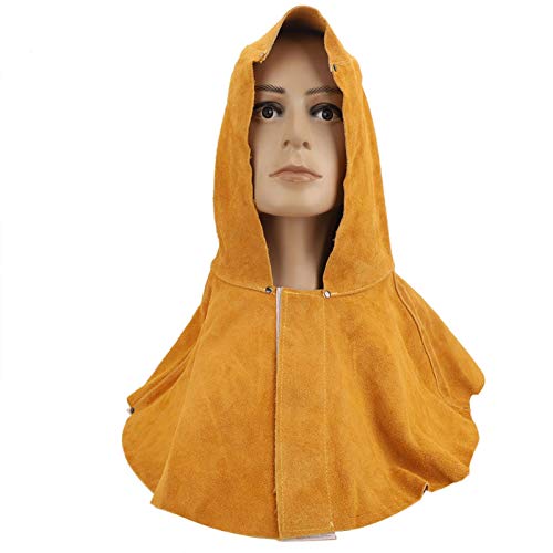 Capucha soldador, máscara de soldadura súper capacidad de tracción anti-llama con tamaño libre para soldar herrería