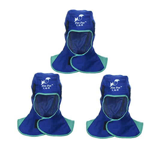 Capucha soldador, capucha, cubierta para cabezales de soldadura, tela, de lavable y duradero, ligero