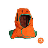 Capucha de soldadura transpirable lavable para soldadores cubierta de protección del cuello, naranja XL, otros
