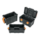 Truper CHP-1925R, Caja para herramientas 19"x25" 3 en 1 desmontable con ruedas grandes de uso rudo