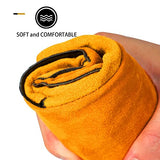 Guantes de Soldador guantes para chimeneas con leña,guantes de trabajo resistentes al calor para soldadores,barbacoa,jardinería,camping,estufa,chimenea (Color : Red)
