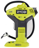 Ryobi Inflador de energía portátil para neumáticos [nuevo medidor digital] [18 voltios] [sin cable] [ONE+ sistema de batería] [P737D] (batería no incluida, herramienta eléctrica)