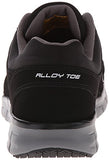Skechers, Zapatos de Trabajo para Hombre, Synergy Ekron 77068, Negro/Carbón, 27 Ancho Medio
