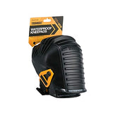 ToughBuilt Rodilleras reforzadas, KP-102 Impermeable, Negro
