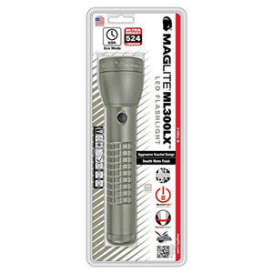 MagLite ML300LX - Linterna LED de 2 celdas D, color negro mate
