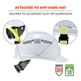 Cordón elástico para Sombrero con Hebilla, Color Blanco, estándar (Paquete de 6)