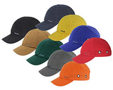 Gorra de seguridad ligera – Gorra protectora estilo béisbol (gran ventilación, rojo)