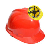 Casco de Seguridad con Ranuras En V ABS Protección Anti-Rotura Cascos de Protección Construcción Anticaída Obra de Construcción Construcción de Carreteras Túnel Mina