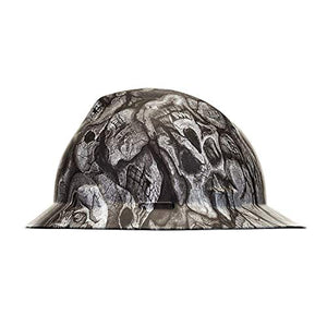 Casco duro de ala completa con suspensión de trinquete Fas-Trac III | Carcasa de polietileno, correas de corona autoajustables – Tamaño estándar en Devils Kanyon