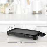 black+decker tamaño familiar plancha eléctrica, plancha , Negro, compacto, 1