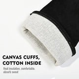Guantes de soldador de cuero, resistentes al calor/fuego, guantes de barbacoa para chimenea, barbacoa, soldador, parrilla, horno, estufa, Tig, guantes de trabajo de utilidad general