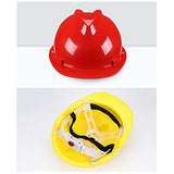 Casco de Seguridad Industrial, Casco de construcción rígido, arnés de 4 Puntos, Casco de Protección, Casco de Trabajo Casco